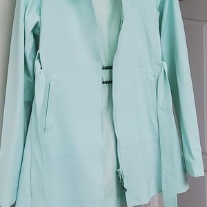 Blue Lululemon Rain Jacket